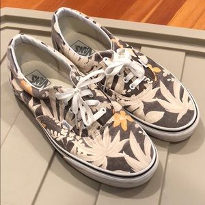 Floral print Hawaiian Vans sz13 mens